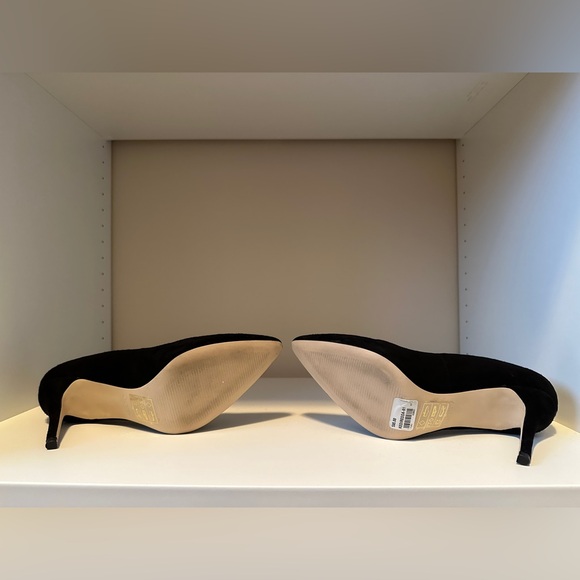 Aldo Black Suede Heels - Picture 5 of 5